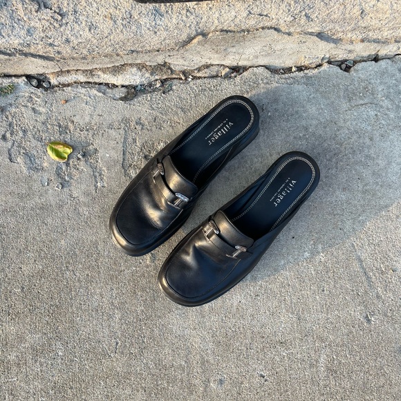 Gorgeous Black Leather Villager Mules - Size 7 - Picture 5 of 11